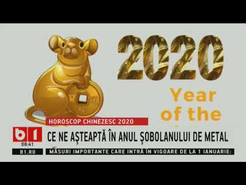 Stiri B1 Horoscop Chinezesc 2020 Ce Ne Asteapta In Anul
