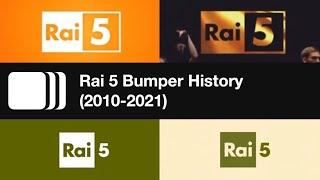Rai 5 Bumper History (2010-2021)