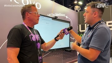 InfoComm 2022: Francisco Garcia of AG Neovo Tells rAVe About AI for Digital Signage, Collaboration