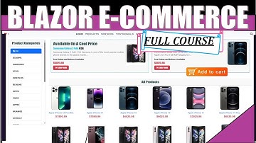 Build a Complete .NET 8 Blazor WASM eCommerce App with API 🚀 | Pagination, Search, Cart & More 🛒