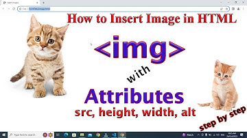 How to insert Image in HTML | img tag with src, height, width, alt Attributes in hindi | #img