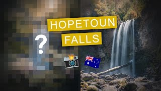 I challenged myself to take a better photo at Hopetoun Falls!