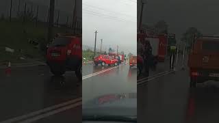 Auto răsturnat lângă Șantierul Naval Mangalia