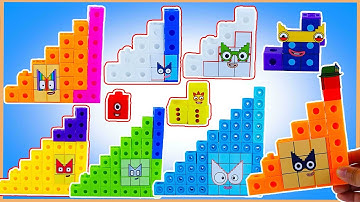 Let’s Build Amazing Numberblocks Step Squad Club 1,3,6,10,15,21,28,36,45,55 Fun Learning Activities