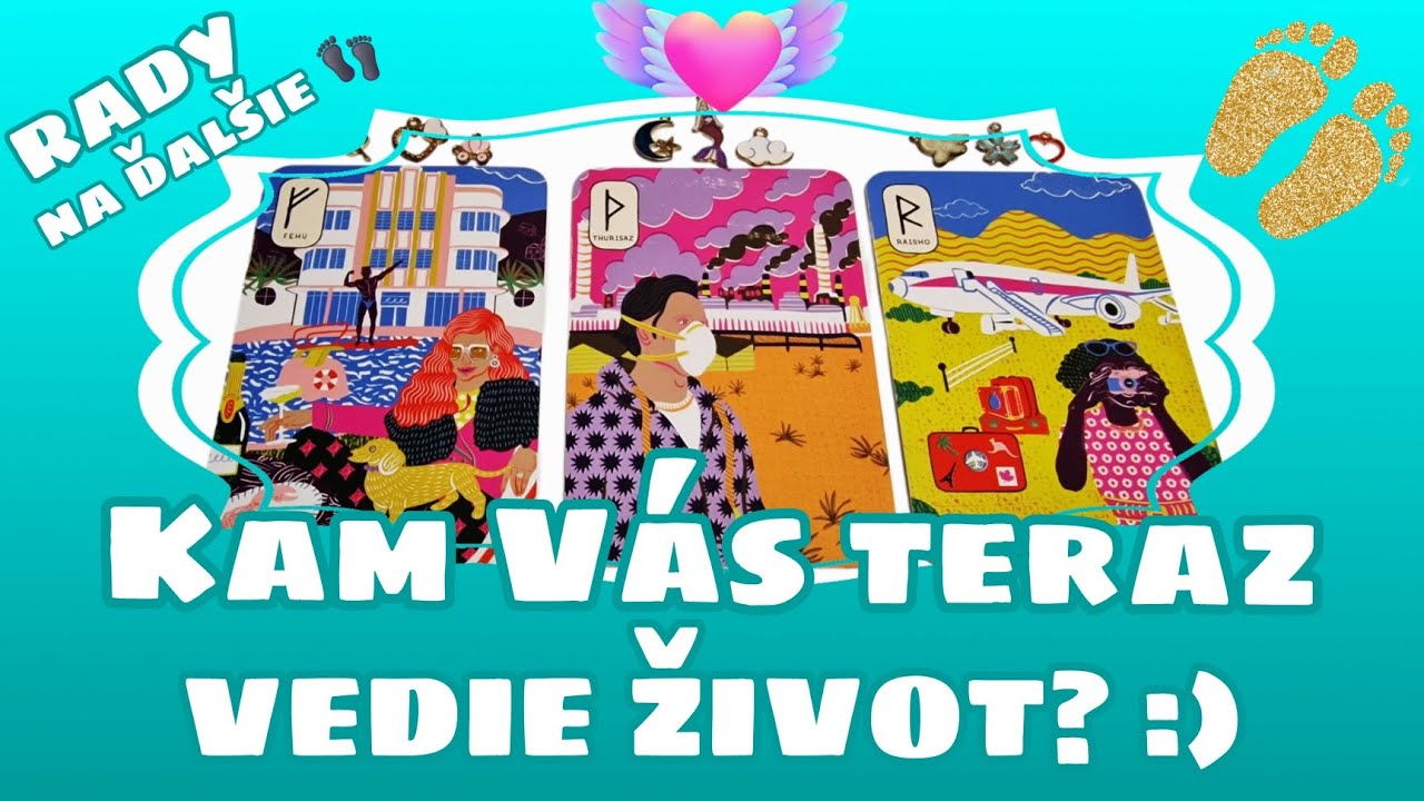 Kam ťa teraz VEDIE ŽIVOT? 😊 RADY na ďalšie kroky 👣 🌞❤️🍀🐞 #vykladkaret #vykladkariet