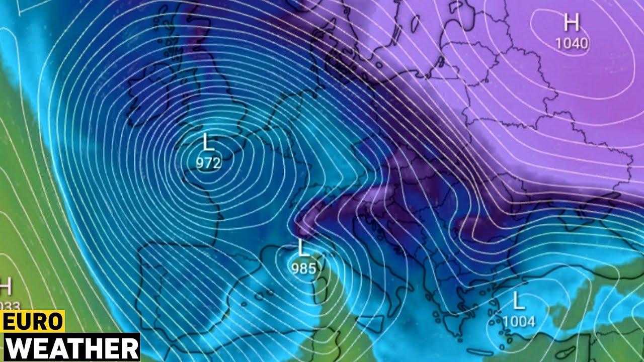 European Weather | GFS Model in 850 hPa January 28, 2026 - Temperature in Europe