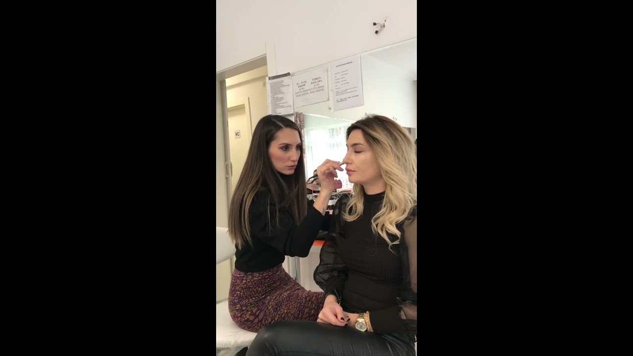 Makyaj Dersi Ustalık |  Yüksek Kalite | Halime Usta | Güzellik Kursu