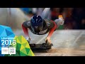 Skeleton - Ashleigh Fay Pittaway (GBR) wins Women's gold | Lillehammer 2016 Youth Olympic Games