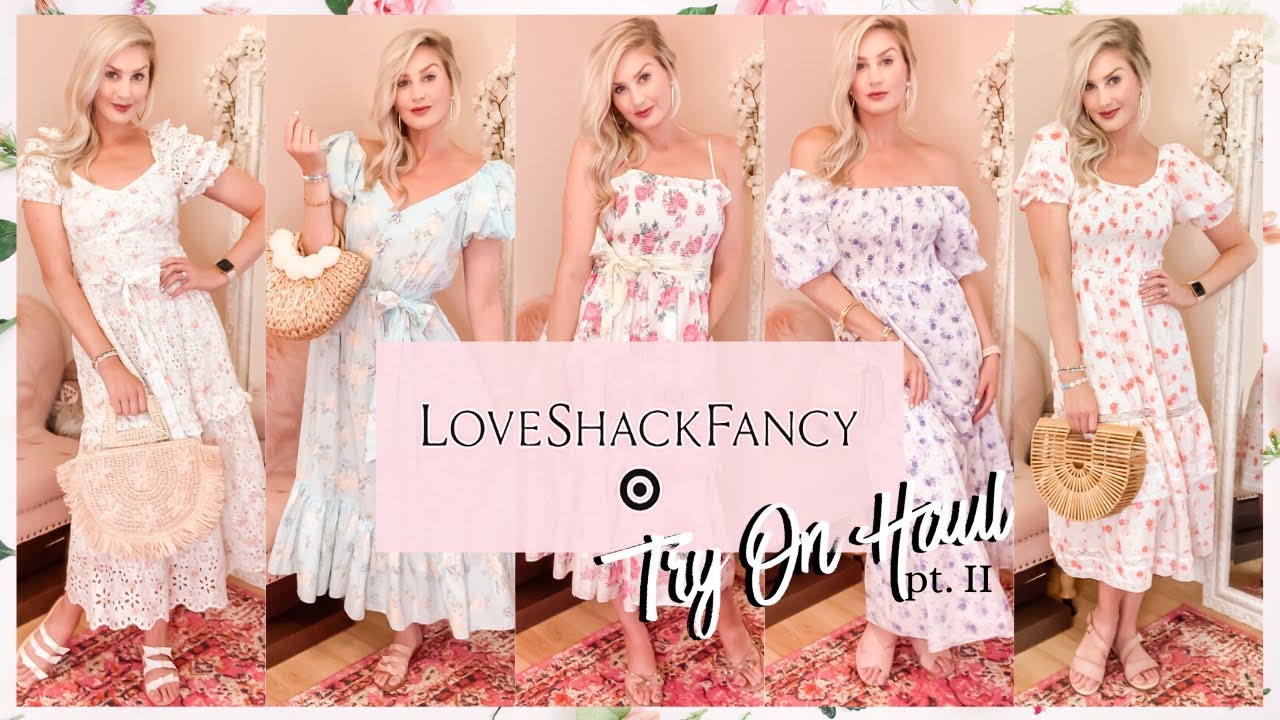 MORE LOVESHACKFANCY x TARGET!!! | Try On Haul | First Impressions - YouTube