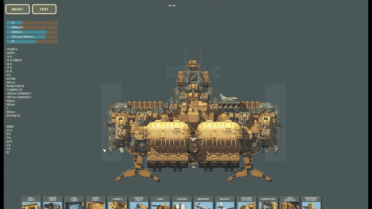 Vasilyev auxiliary cruiser I Highfleet