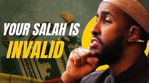 Why Your Salah Might Not Be Accepted. || Ustadh Abdulrahman Hassan.