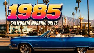 Back to 1985 | California Morning Drive | 3 Hour 80s Synthwave &amp; Soft Rock Mix