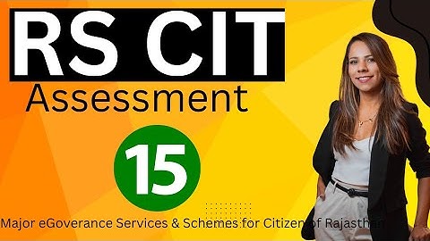 RS CIT New iLearn 15 assessment answer 2024 ll RS CIT New iLearn assessment 15 ll #rscit