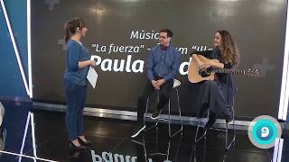 Paula Neder y Bruno Cazzola inauguran la nueva propuesta de Canal 9 Televida