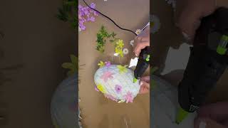 “Girly” bunny made from DT Stackable eggs. Bottom egg not used.  Video 4/8 #dollartree Profile