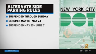 Alternate Side Parking Rules Suspended For Another Week, But Big Cleaning On TheWay