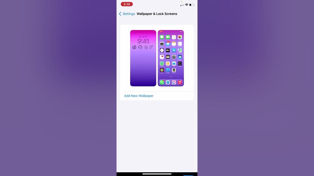 How to change your Homescreen wallpaper on iOS 16 YouTube