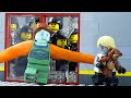 LEGO Land | Lego Zombie Mom Part 2: Zombie Escape Human Apocalypse | Lego Stop Motion