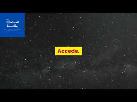 Correct Pronunciation Of Accede | 2020 |