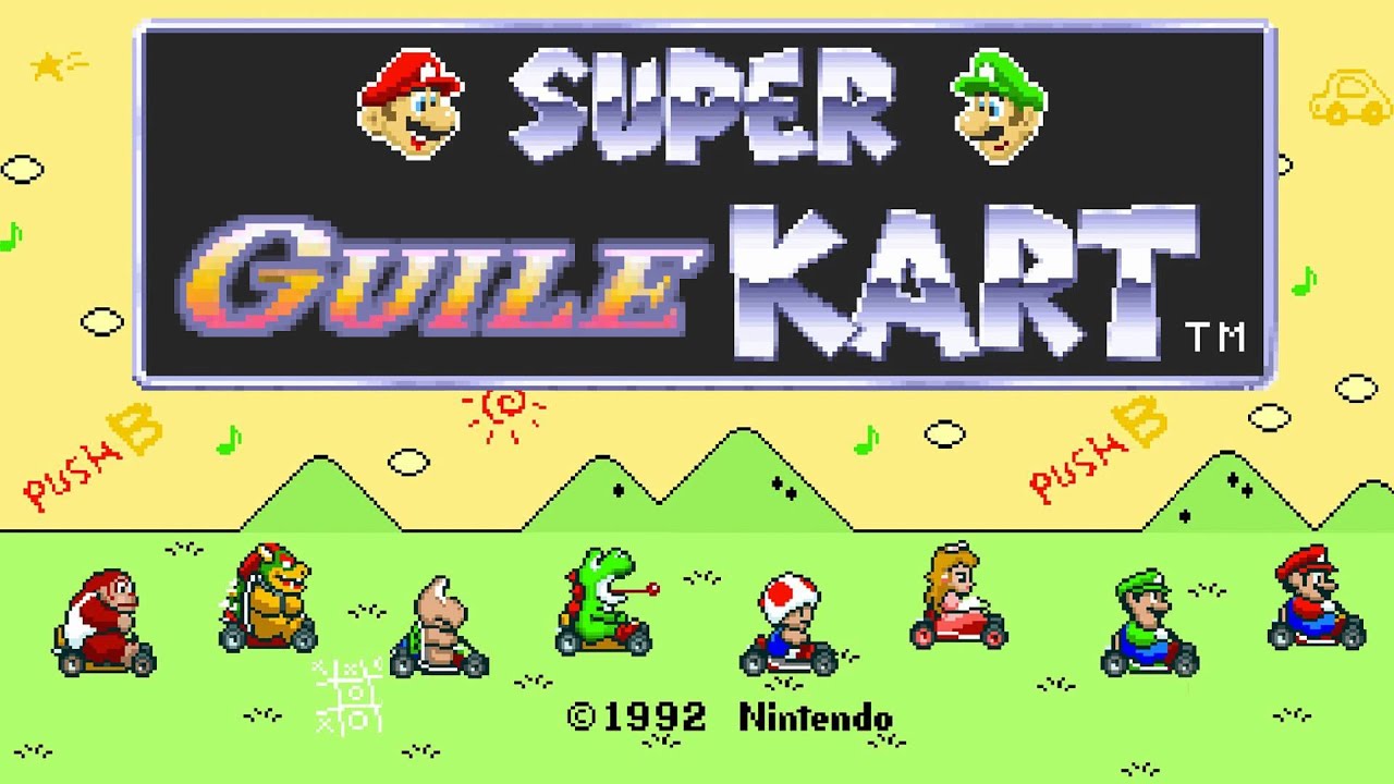 [Mario Kart Soundfont] Guile's Theme - Street Fighter 2 SNES rip