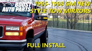 Full Tow Mirror Install: (19951998) C/K Trucks  Boost Auto Parts