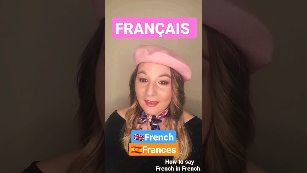 how To Say French In French Frances En Frances Fran ais how To Say French In French Frances En Frances Fran ais