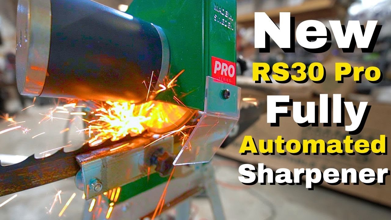 How to Sharpen and Set Sawmill Blades Like a Pro YouTube