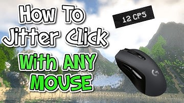 How To Jitter Click and Bridge With ANY MOUSE! (Tutorial + Tips & Tricks Hypixel Skywars)