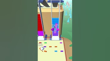 Bridge Race All Levels Gameplay Android,ios Levels 668 #Shorts