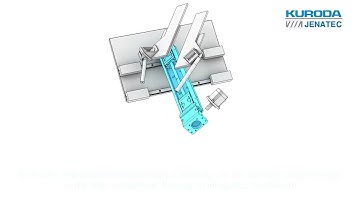 KURODA - Bidirectional actuators: Application Example No.01- Chamfering Machine