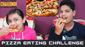 Pizza Eating Challenge  | Priyanshi VS Krish Bhaya  | #Learnwithpriyanshi
