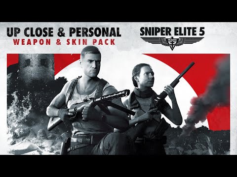 Sniper Elite 5 – Up Close & Personal Weapon & Skin Pack | PC, Xbox One, Xbox Series X|S, PS5, PS4