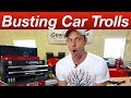 Meeting car trolls in real life and how to deal with trolling