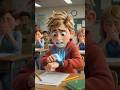 His Smartwatch Betrayed Him! ⌚🤣#shorts #funny #viral #school #exam #teacher #smartwatch #comedy#usa