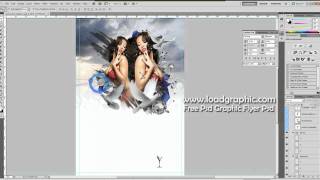 PSD GRAPHICS HARMONY FLYER PSD TEMPLATE