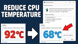 FASTEST Way To Reduce CPU Temperature Overheating - Windows PC/Laptop 2025