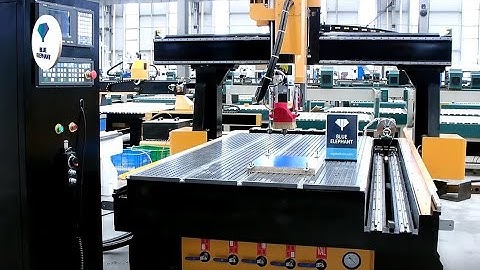 ELECNC1325 4 axis ATC CNC machine with rotary device test video