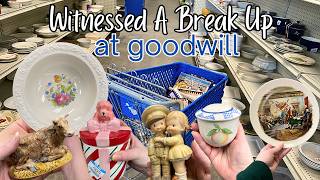 BREAKING UP at GOODWILL ( Thrift With Me! )