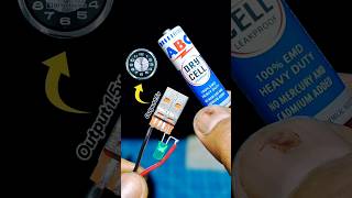 Battery দিয়ে Wall Clock চালানোর সহজ উপায় ⚡#clockhack #electronics #diy #batteryhack