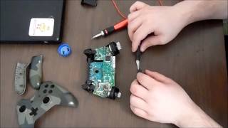 XBOX ONE CONTROLLER TEAR DOWN AND REPAIR  RIGHT TRIGGER NOT WORKING