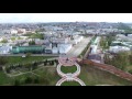 Нижний Новгород, площадь Минина и Пожарского. Кремль. Вид сверху