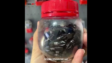 50pcs 25mm bit set #tools #screwdriver #screwdriverset#screwdriver bits