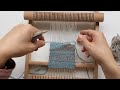 Weaving mini tutorial 5: COMPLETING A HILL / WAVE SHAPE (FILLING IN)