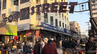 Best  Food  Street  in Peshawar Pakistan  🇵🇰 || City Walk Tour in Peshawar  4k  Uhd 60Pfs