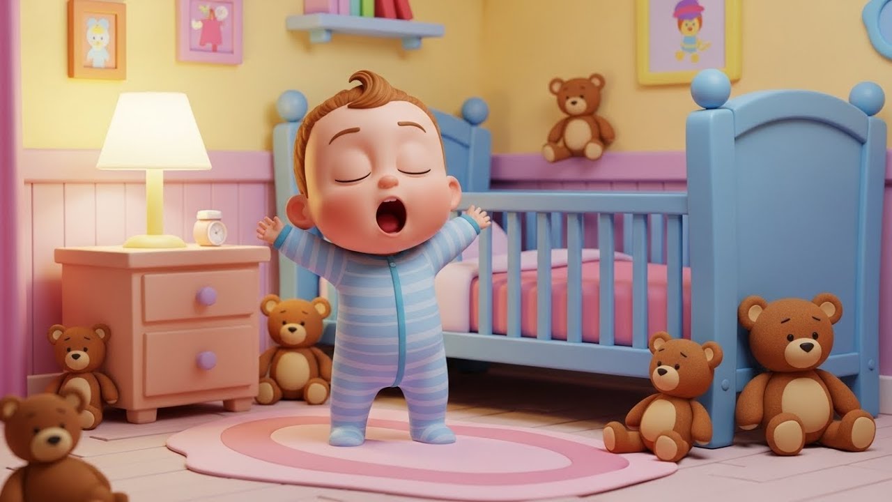 Baby Bedtime Routine Song | Fun Nursery Rhyme for Toddlers to Watch, Sing and Relax