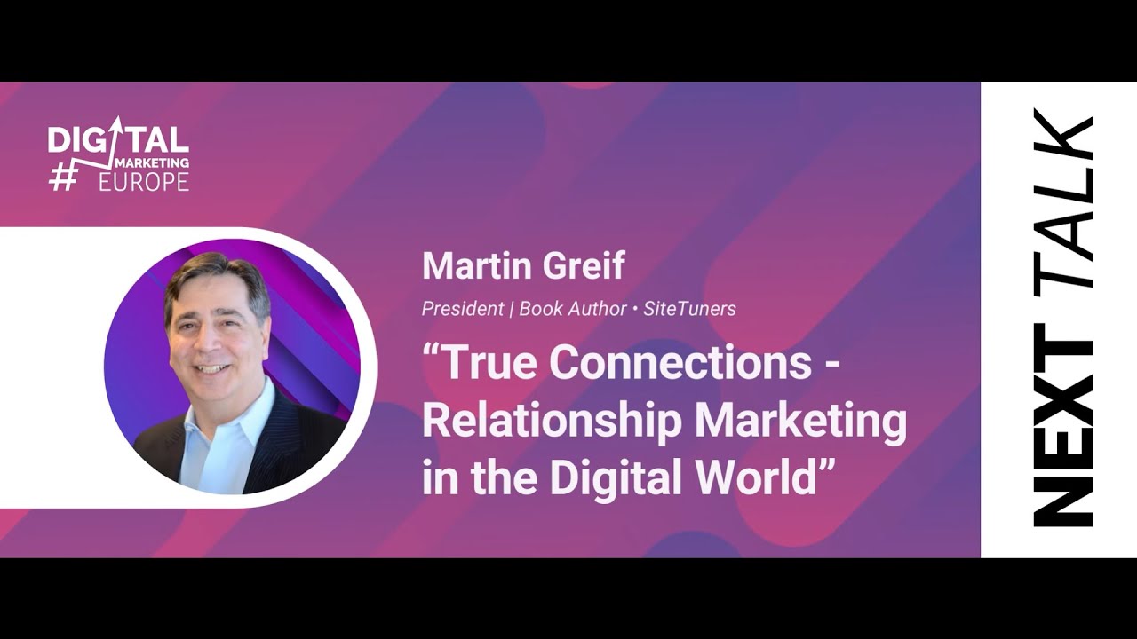 Martin Greif: True Connections - Relationship Marketing in the Digital ...