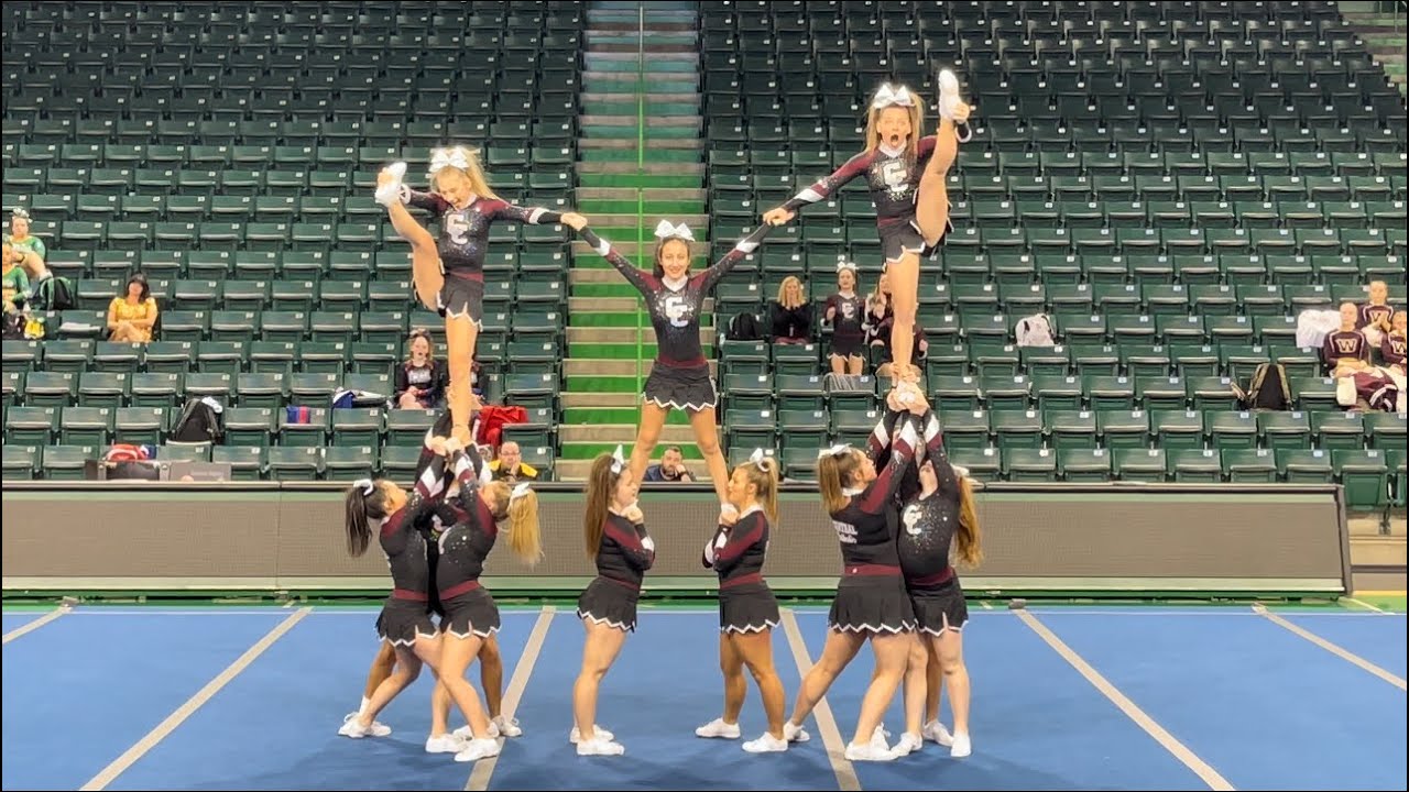 Wheeling Central High School A WVSSAC State Cheerleading