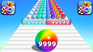 New TikTok Gameplay Video 2023 - Satisfying Mobile Game Max Levels: Merge Ball 2048, Pop Us ... BVYW