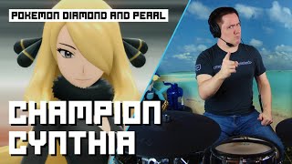 Champion Cynthia Battle Music On Drums!