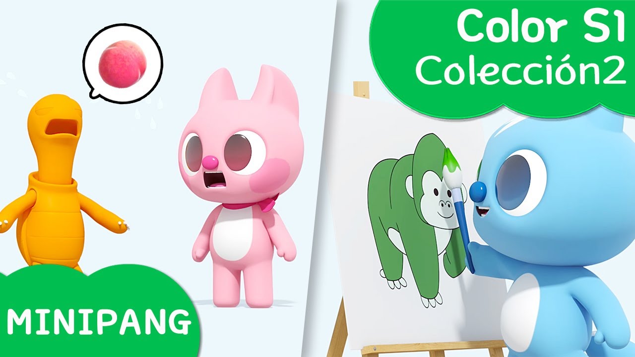 Aprende los colores con MINIPANG | Color S1 Colección2 | MINIPANG TV 3D Play